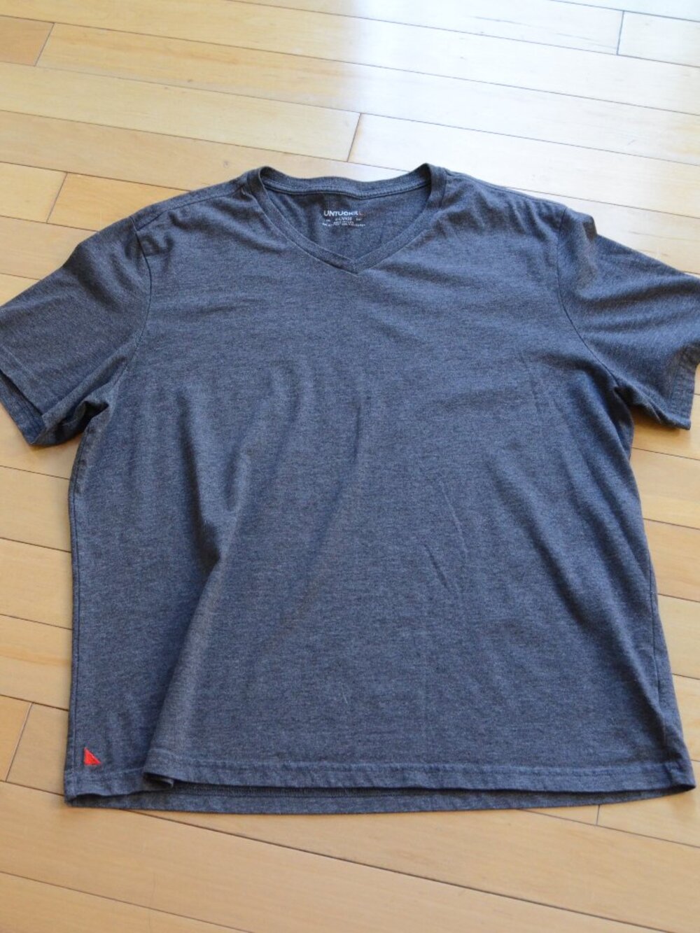 UNTUCKit Bussola Shirt Mens Tee T Shirt Size XL Gray